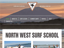 Tablet Screenshot of nwsurfschool.com